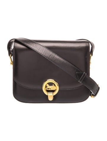 Celine Leather Crossbody Bag Vintage
