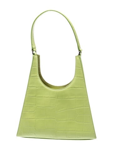 Embossed Leather Mini Ray Croc -Embossed Leather Bag