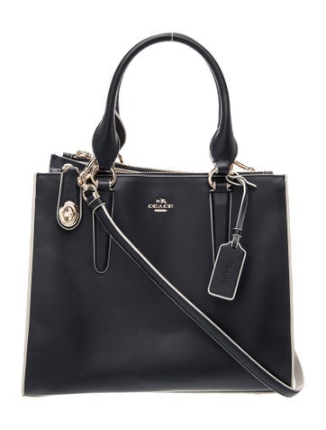 Leather Top Handle Bag