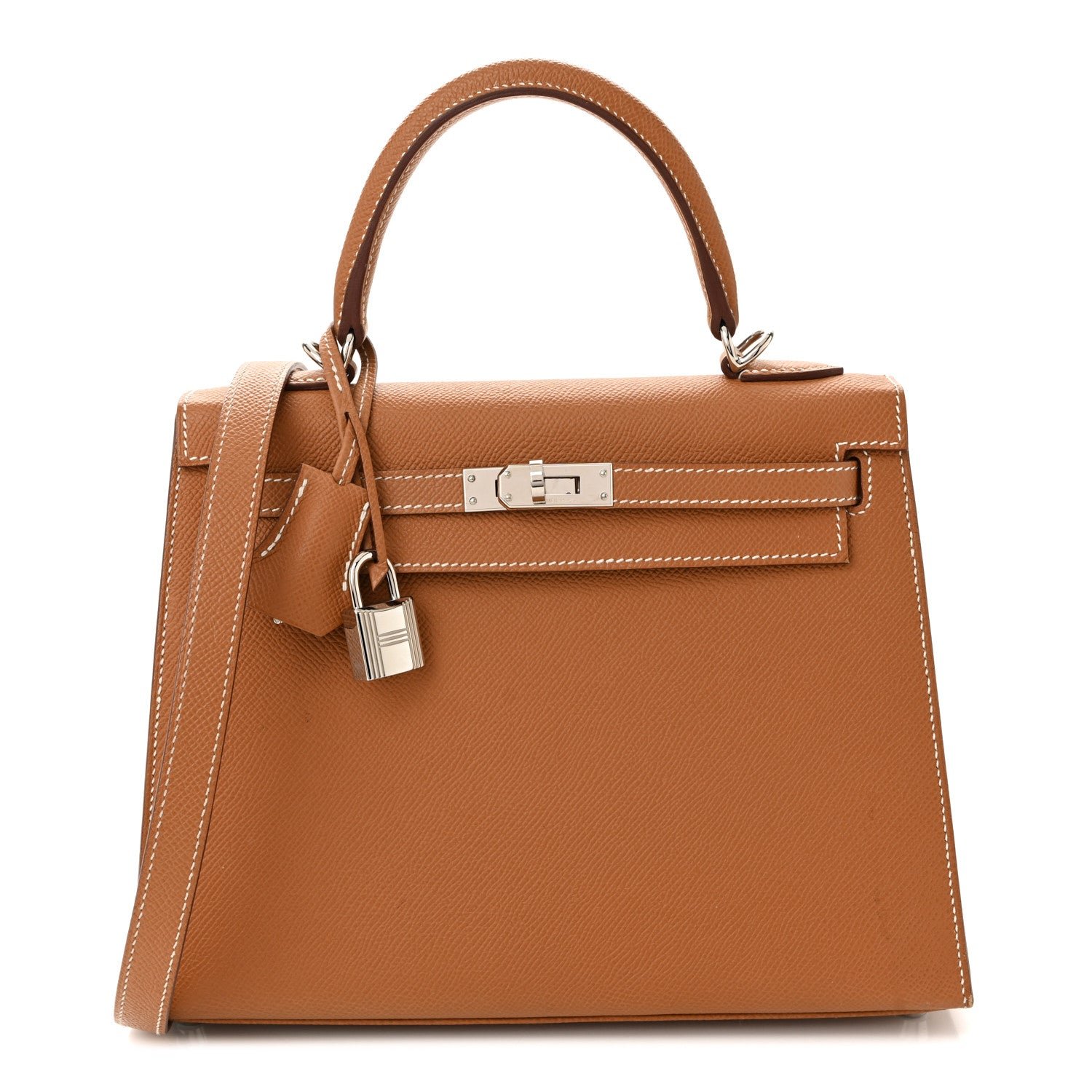 Hermes Hermes Epsom Kelly Sellier 25 Gold
