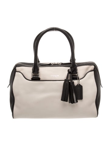 Leather Top Handle Bag