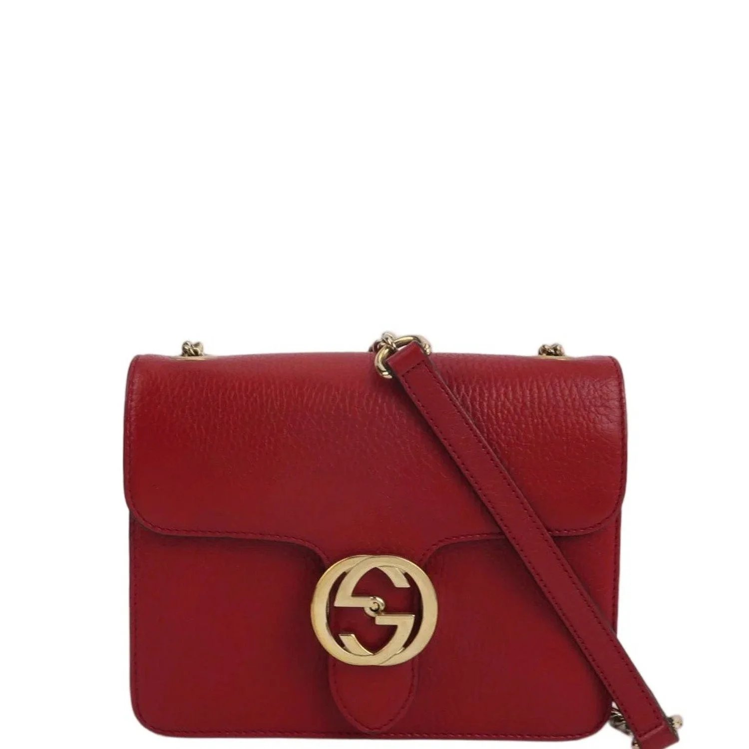 Calfskin Interlocking G Small