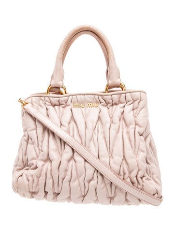 Lambskin Top Handle Bag