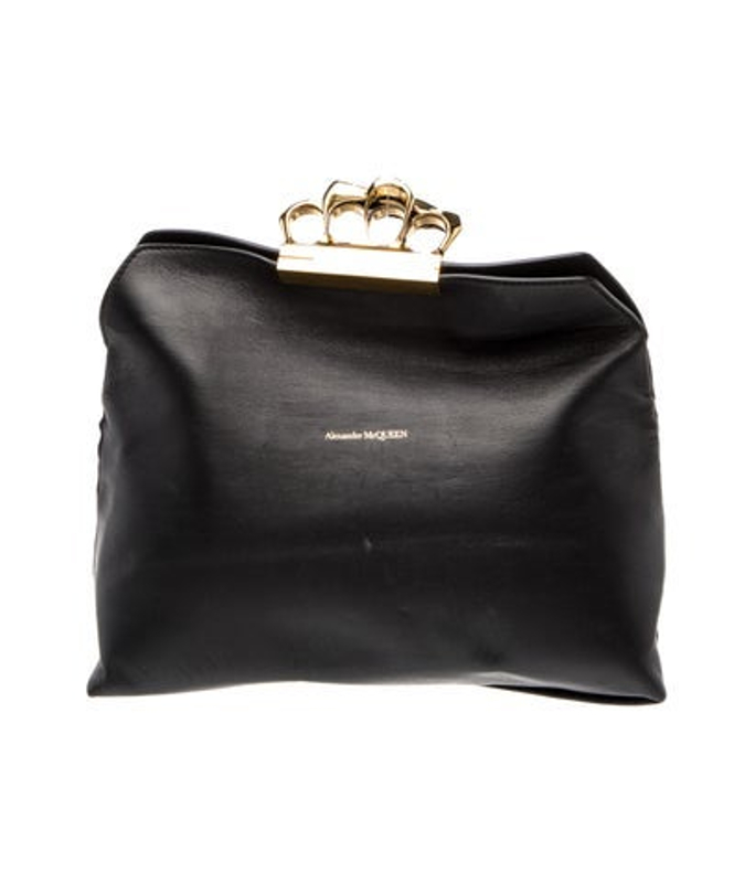 Alexander McQueen Mcqueen Leather Evening Bag