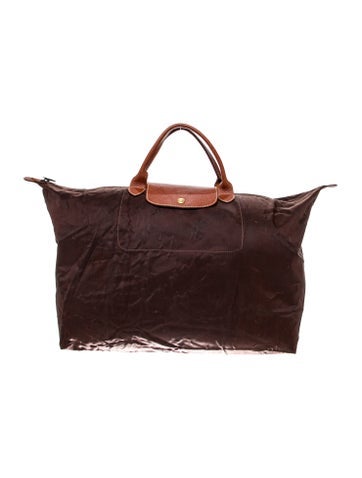 Longchamp Nylon Top Handle Bag