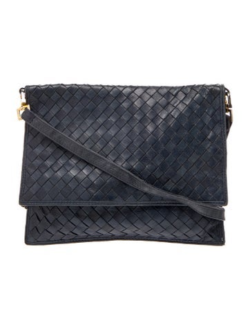 Intrecciato Crossbody Bag Vintage