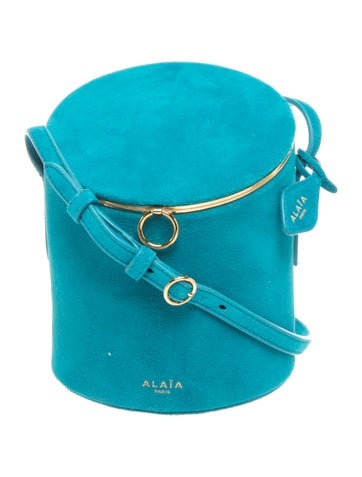 Alaia Suede La Canette Small