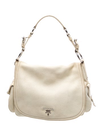 Vitello Daino Leather Shoulder Bag