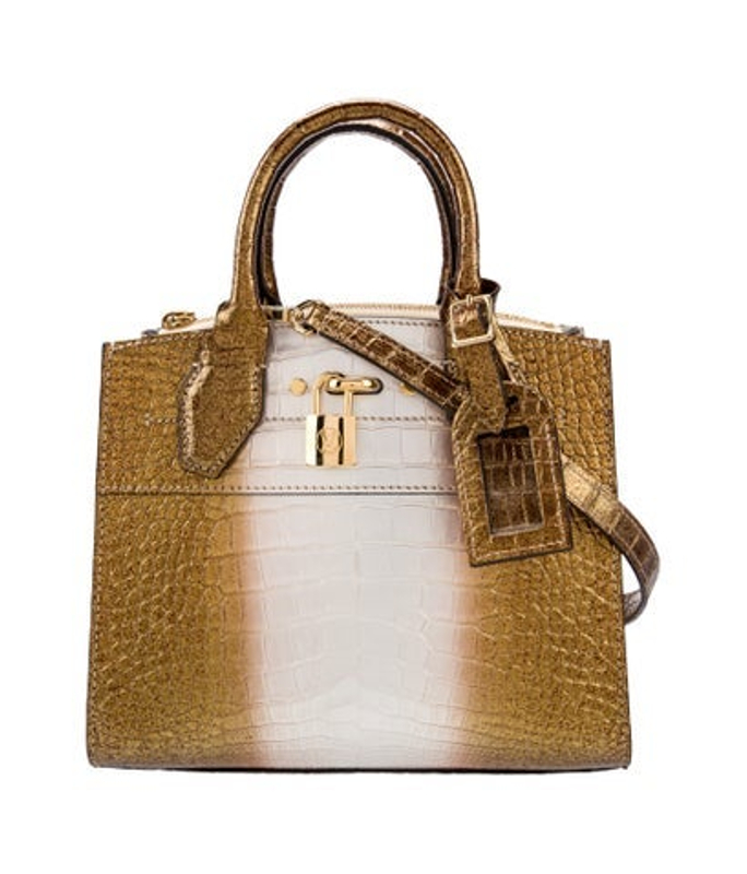 Louis Vuitton Vuitton Alligator City Steamer Pm