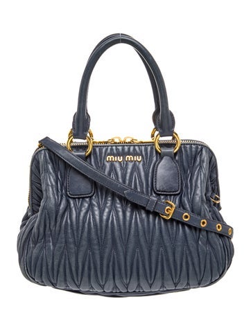 Leather Top Handle Bag