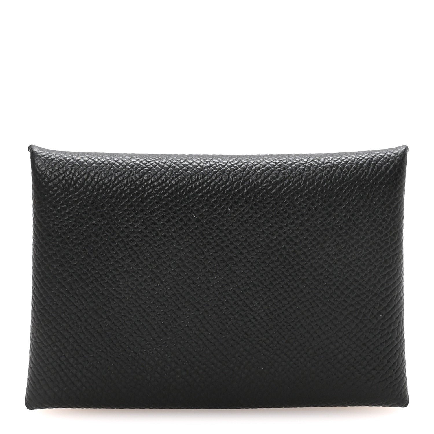 Hermes Epsom Calvi Card Case Black