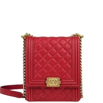 Calfskin North South Boy Flap