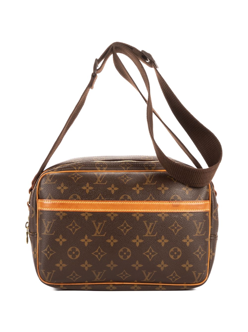 Reporter monogram shoulder bag
