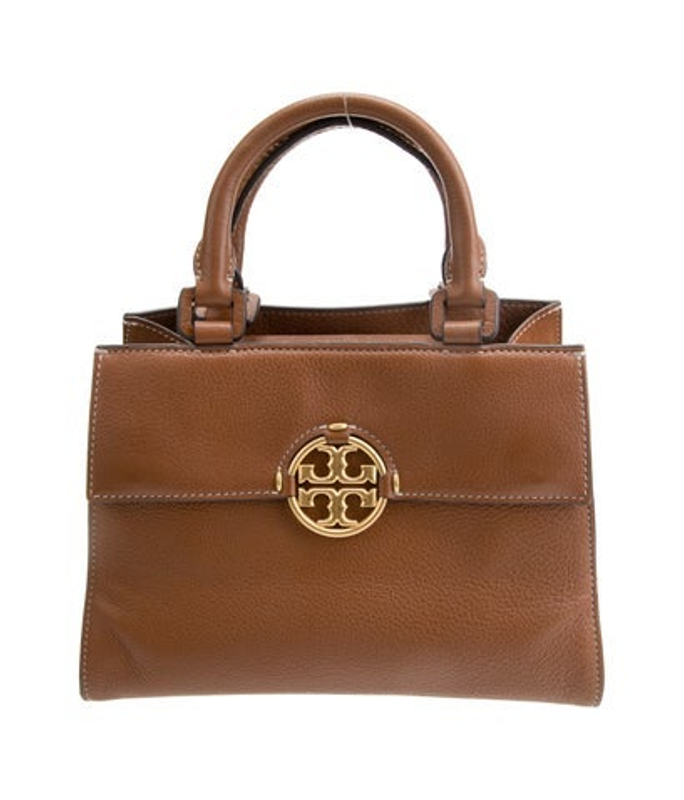 Tory Burch Burch Leather Top Handle Bag