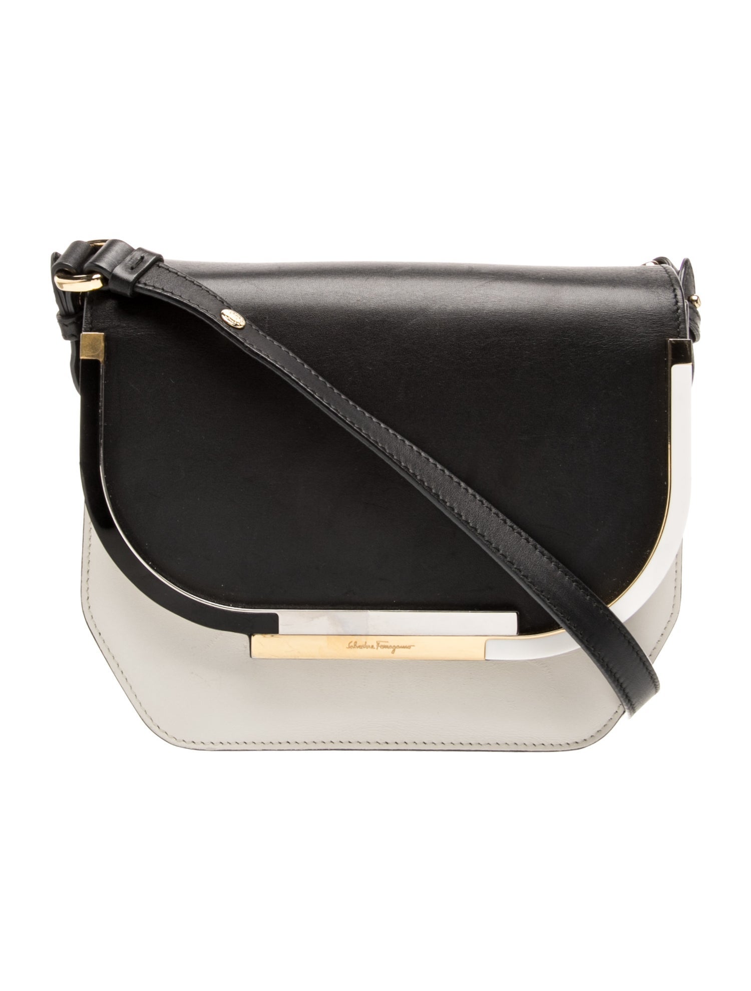 Ferragamo Leather Crossbody Bag