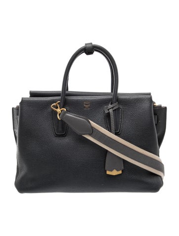 Leather Top Handle Bag
