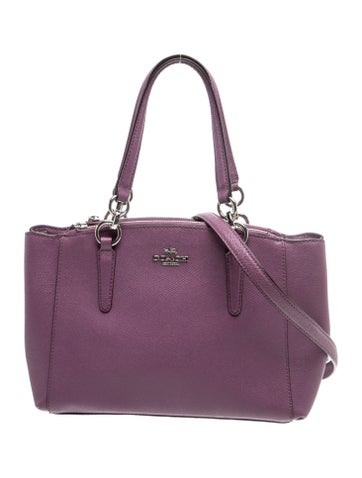 Leather Top Handle Bag
