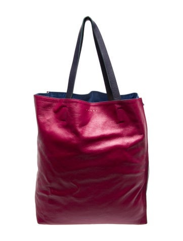 Marni Leather Top Handle Bag