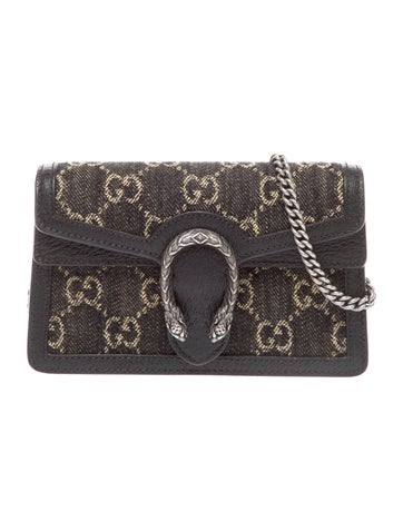 GG Denim Dionysus Super Mini