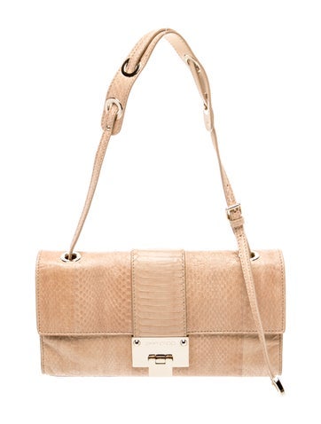Jimmy Choo Water Snake Shoulder Bag