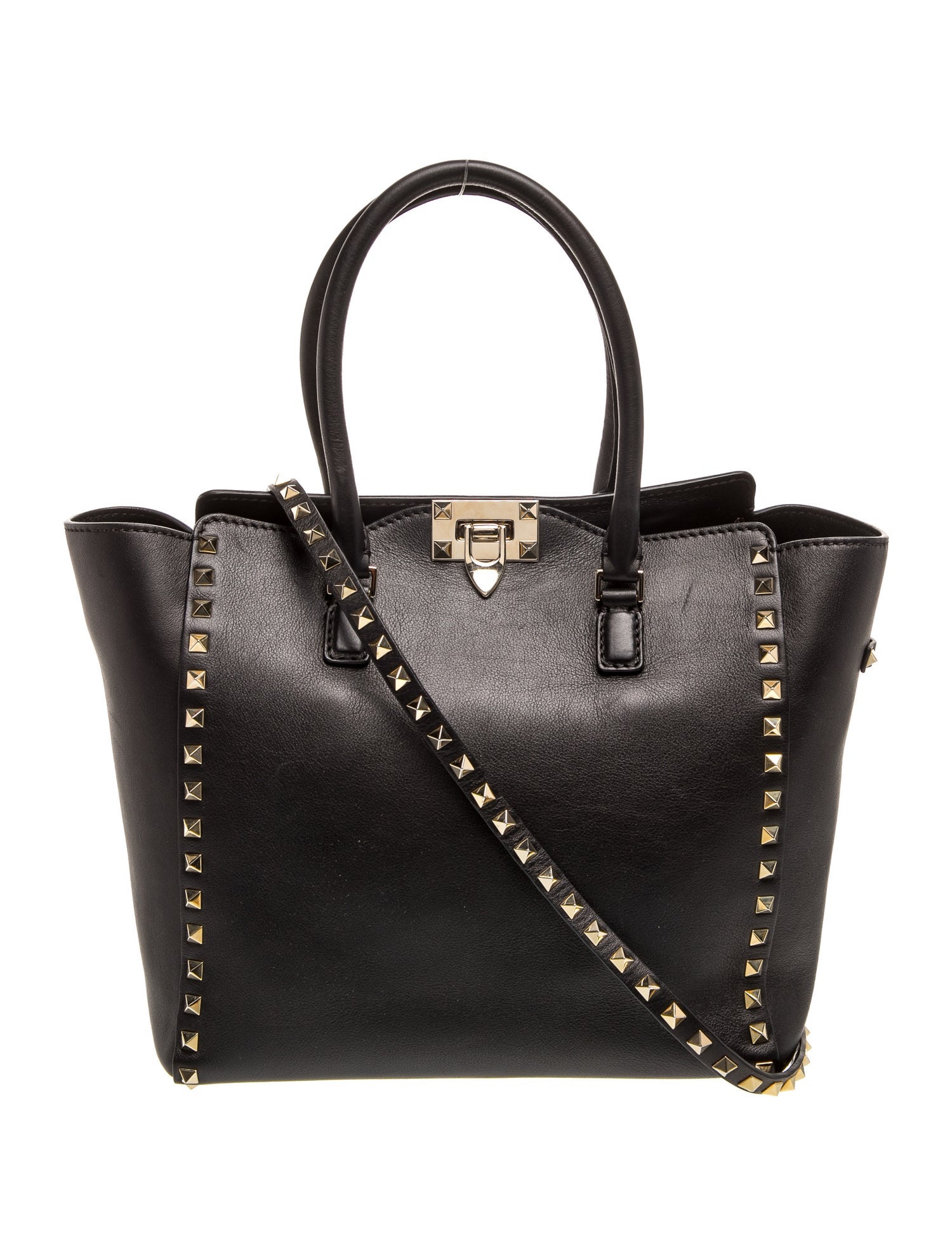 Valentino Rockstud Top Handle Bag
