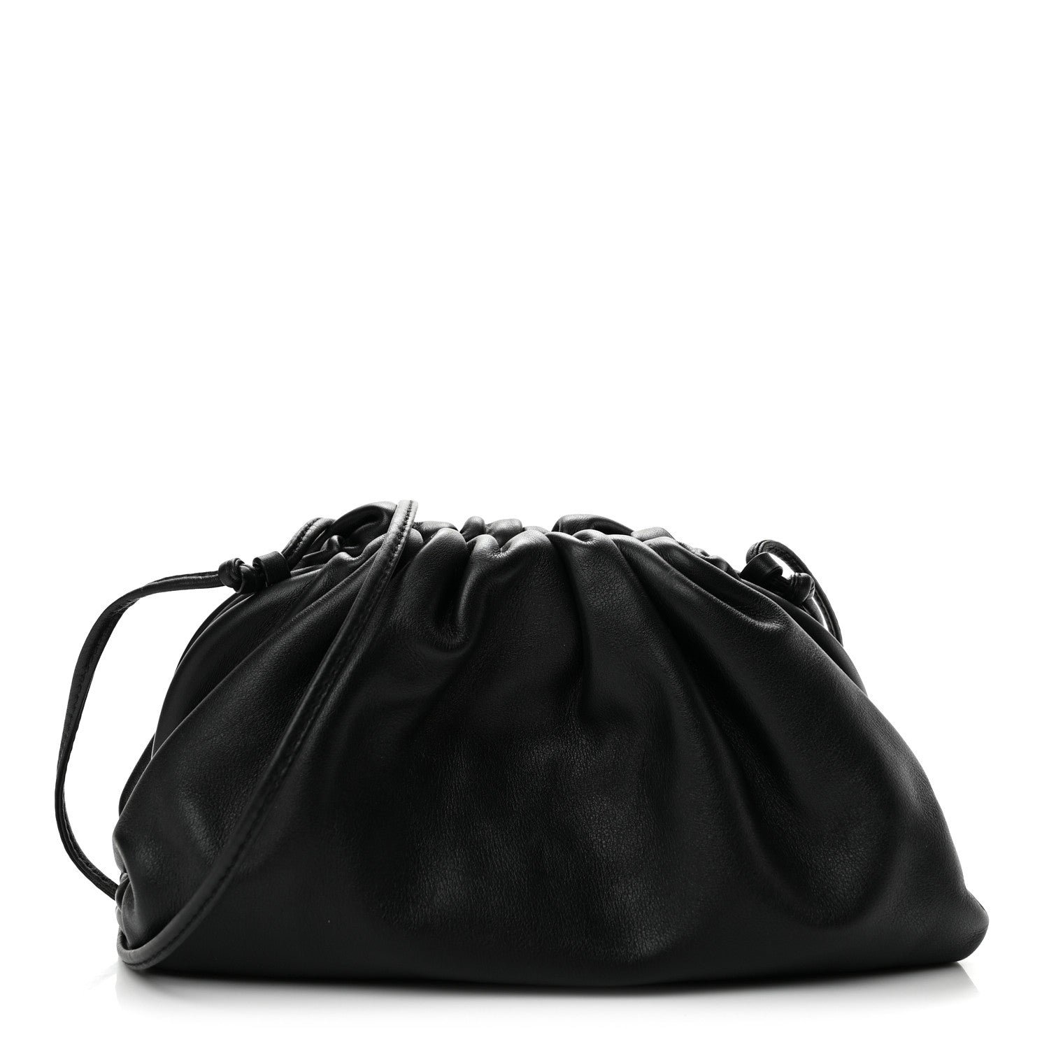 Bottega Veneta Butter Calfskin The Mini Pouch Black