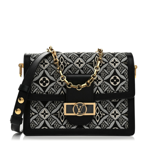 Louis Vuitton Jacquard Since 1854 Dauphine MM Grey