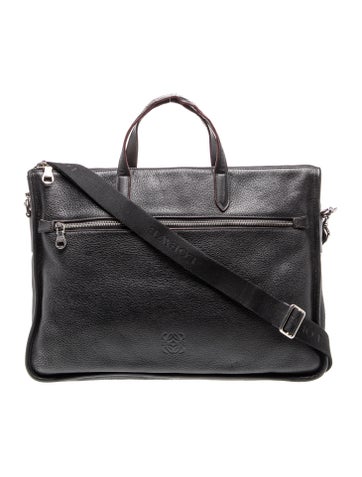 Leather Top Handle Bag