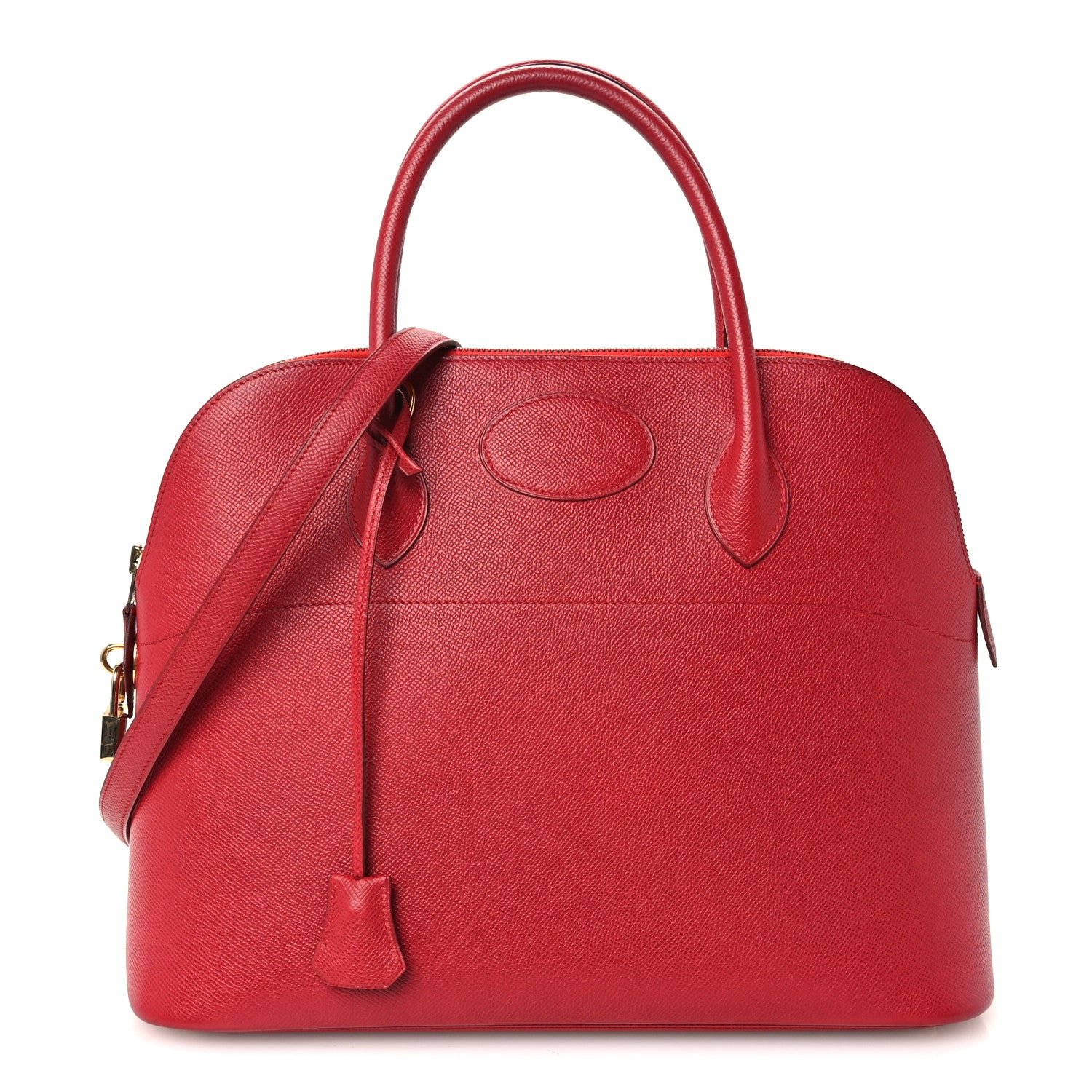 Hermes Courchevel Bolide 35 Rouge Vif