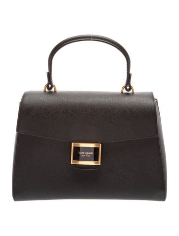 Leather Top Handle Bag