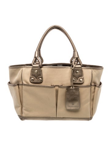 Burberry Nova Check Top Handle Bag