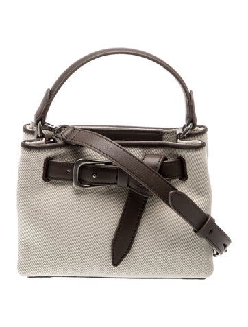 Canvas Top Handle Bag w/ Tags