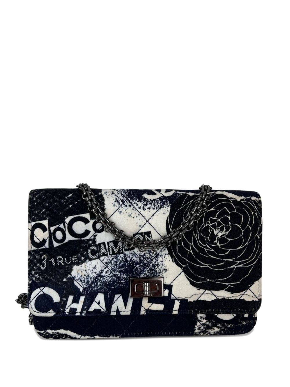 2019 Reissue quilted printed cross body bag