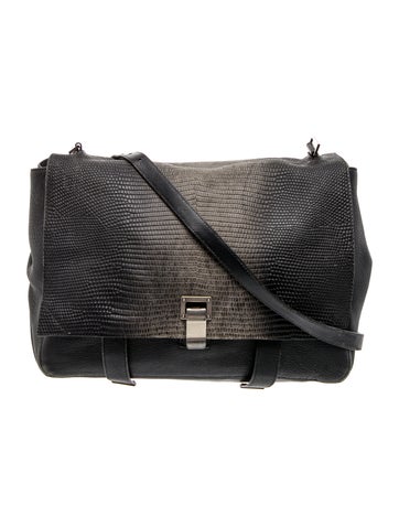 Leather Top Handle Bag