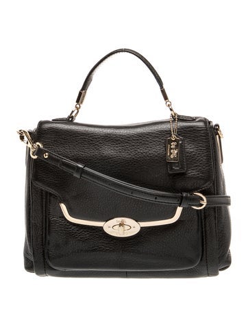 Leather Top Handle Bag