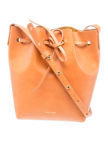Leather Bucket Bag