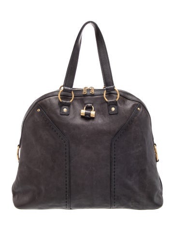Leather Top Handle Bag
