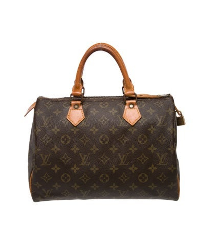 Louis Vuitton Vuitton Lv Monogram Speedy 30