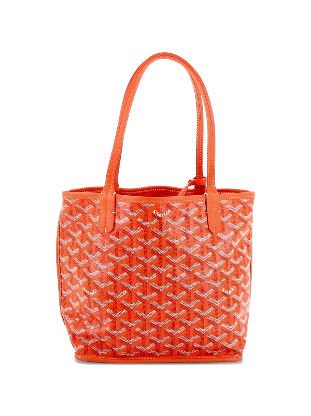 Goyard Anjou Reversible Tote Coated Canvas Mini satchel