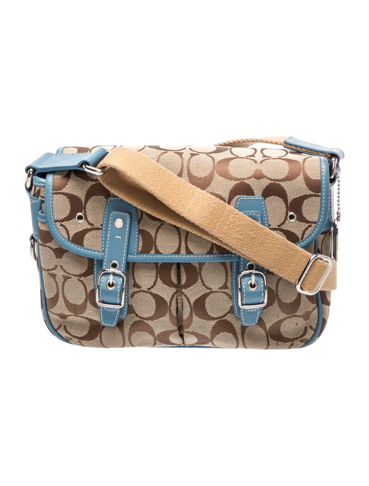 Canvas Signature Field Bag Medium