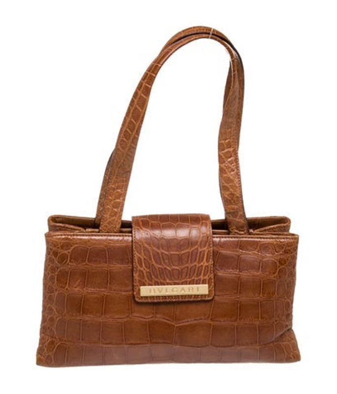Bvlgari Leather Shoulder Bag