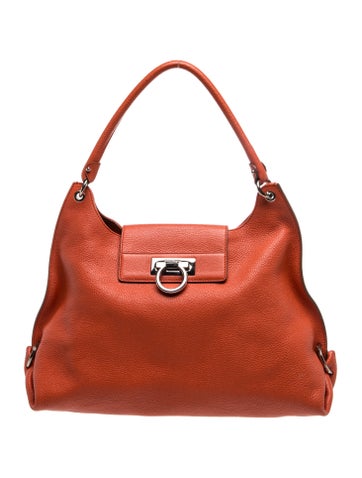 Leather Top Handle Bag