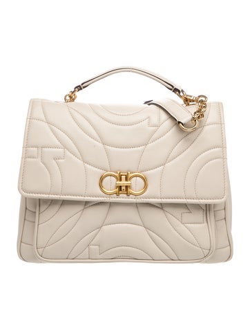 Leather Top Handle Bag