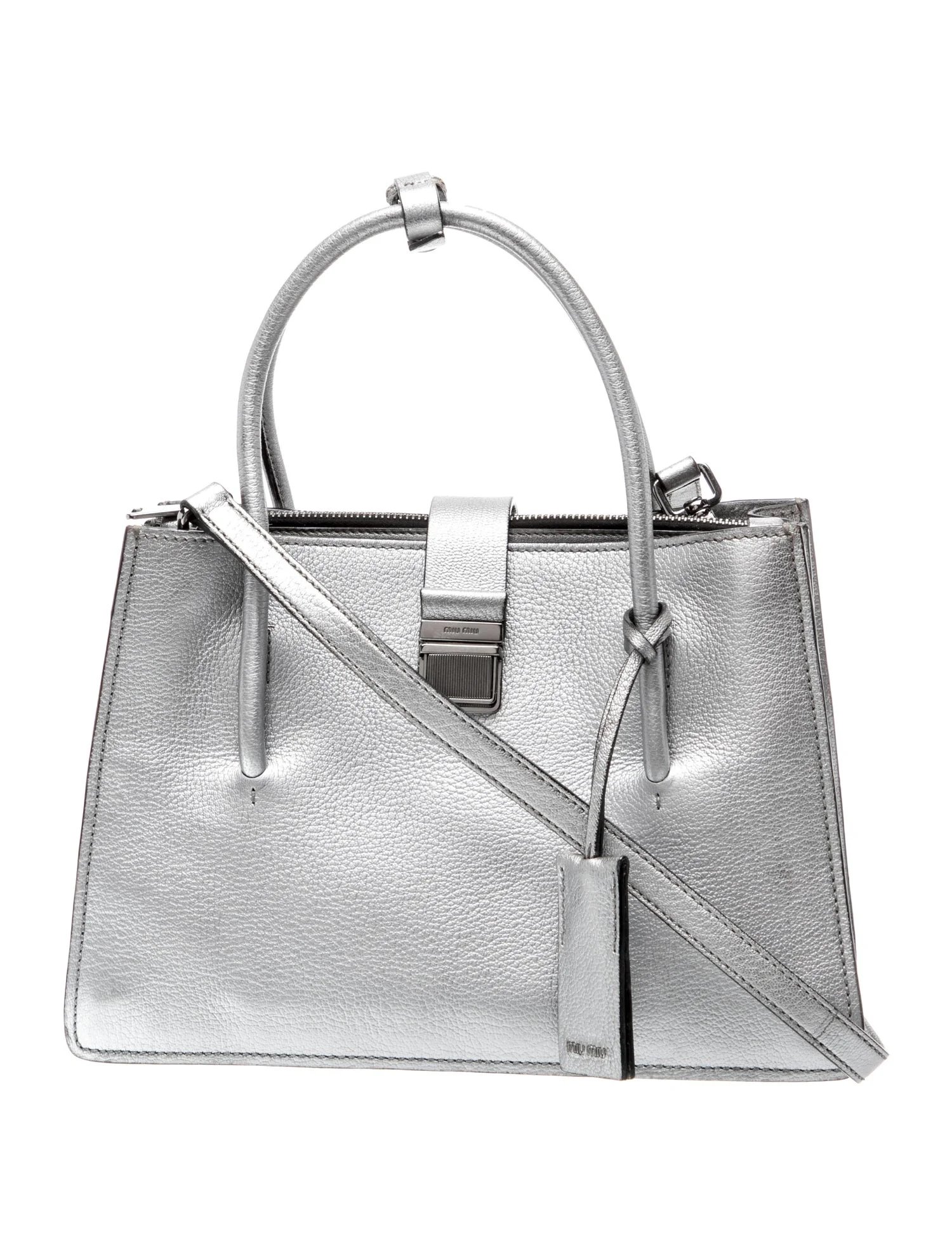 Miu Miu Goat Leather Madras