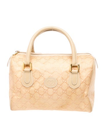 GG Canvas Boston Vintage