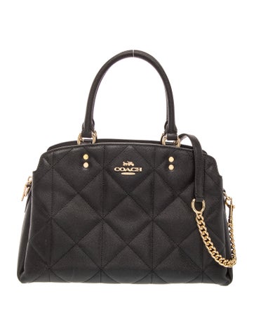 Leather Top Handle Bag