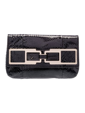 Snakeskin Clutch