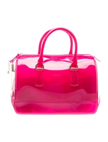 Rubber Top Handle Bag