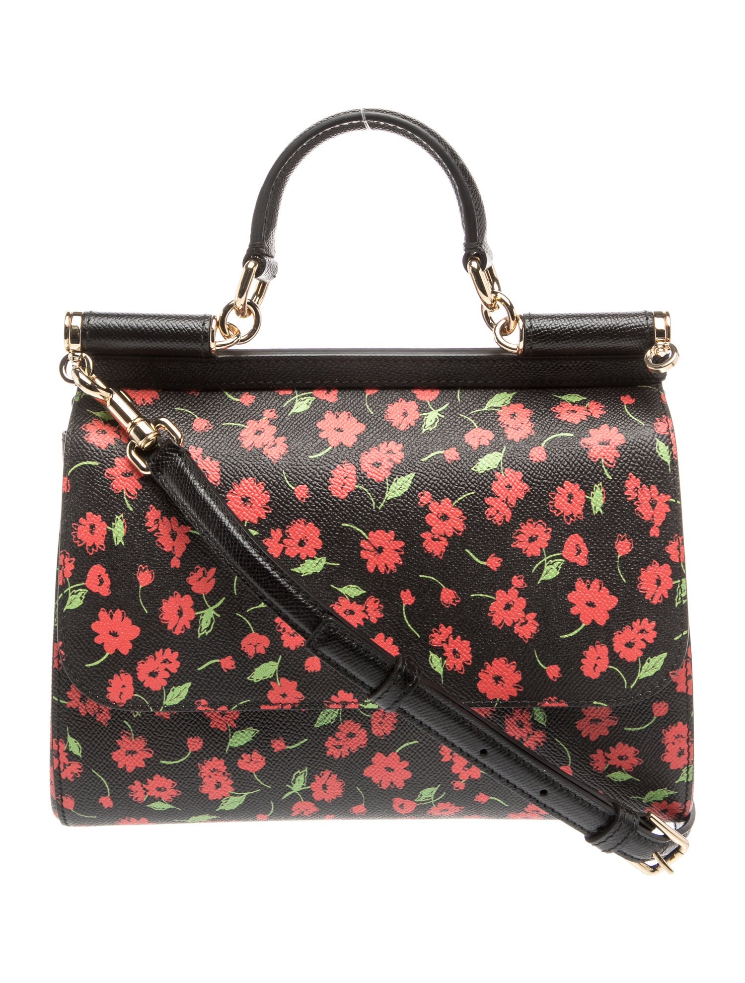 Leather Top Handle Bag