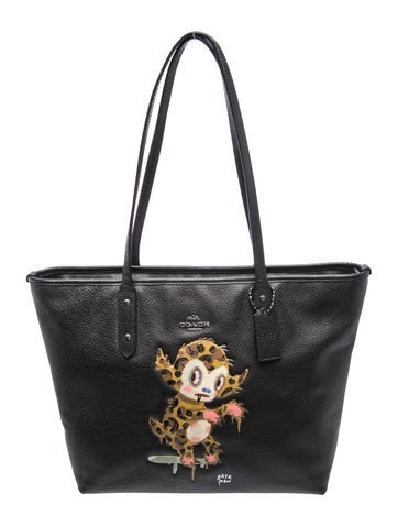 Coach Leather Shoulder Bag